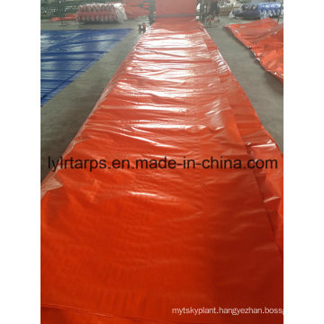 China Plastic Orange Tarpaulin Cover, PE Tarp Roll